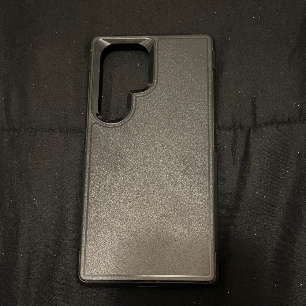 Sleek Black Phone Case